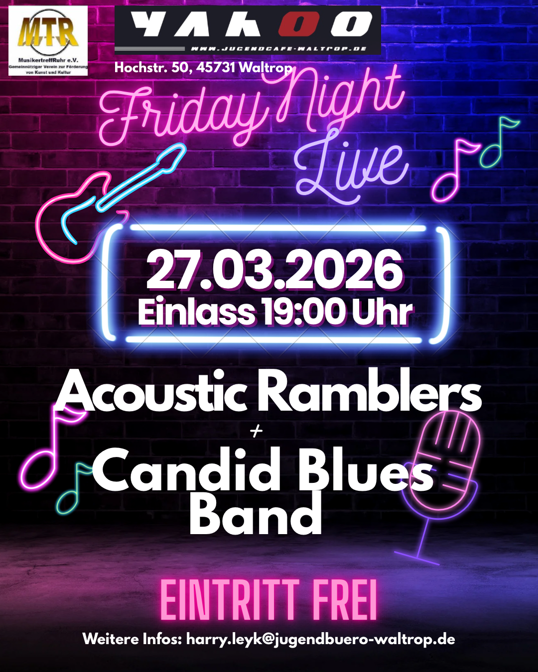 Am Freitag ist es wieder soweit.