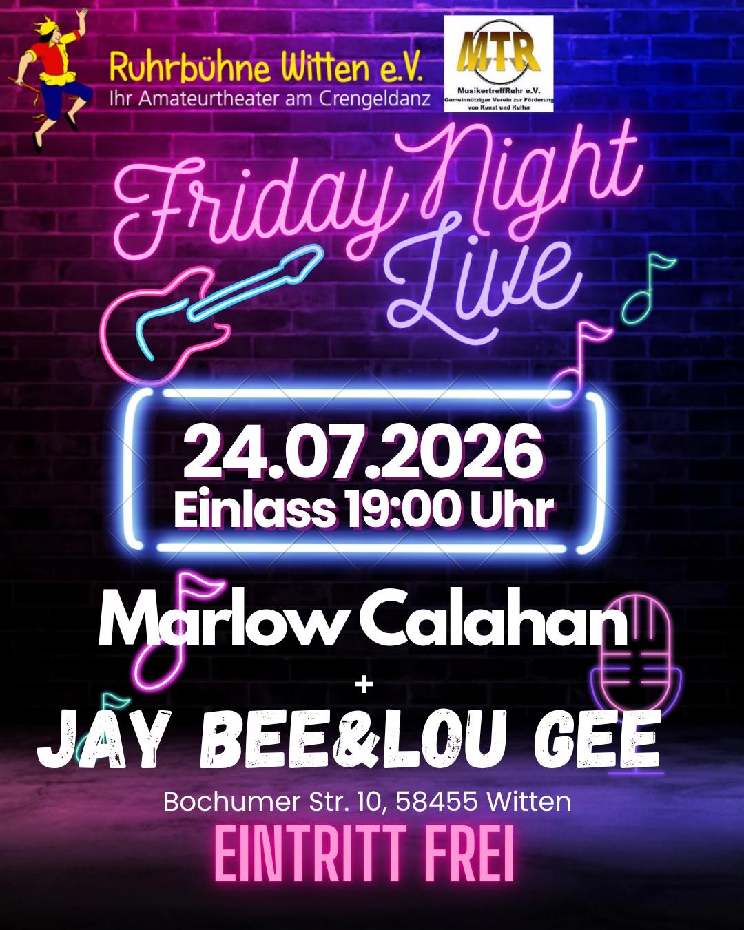 Auch im Sommer gibt’s ne Friday Night
