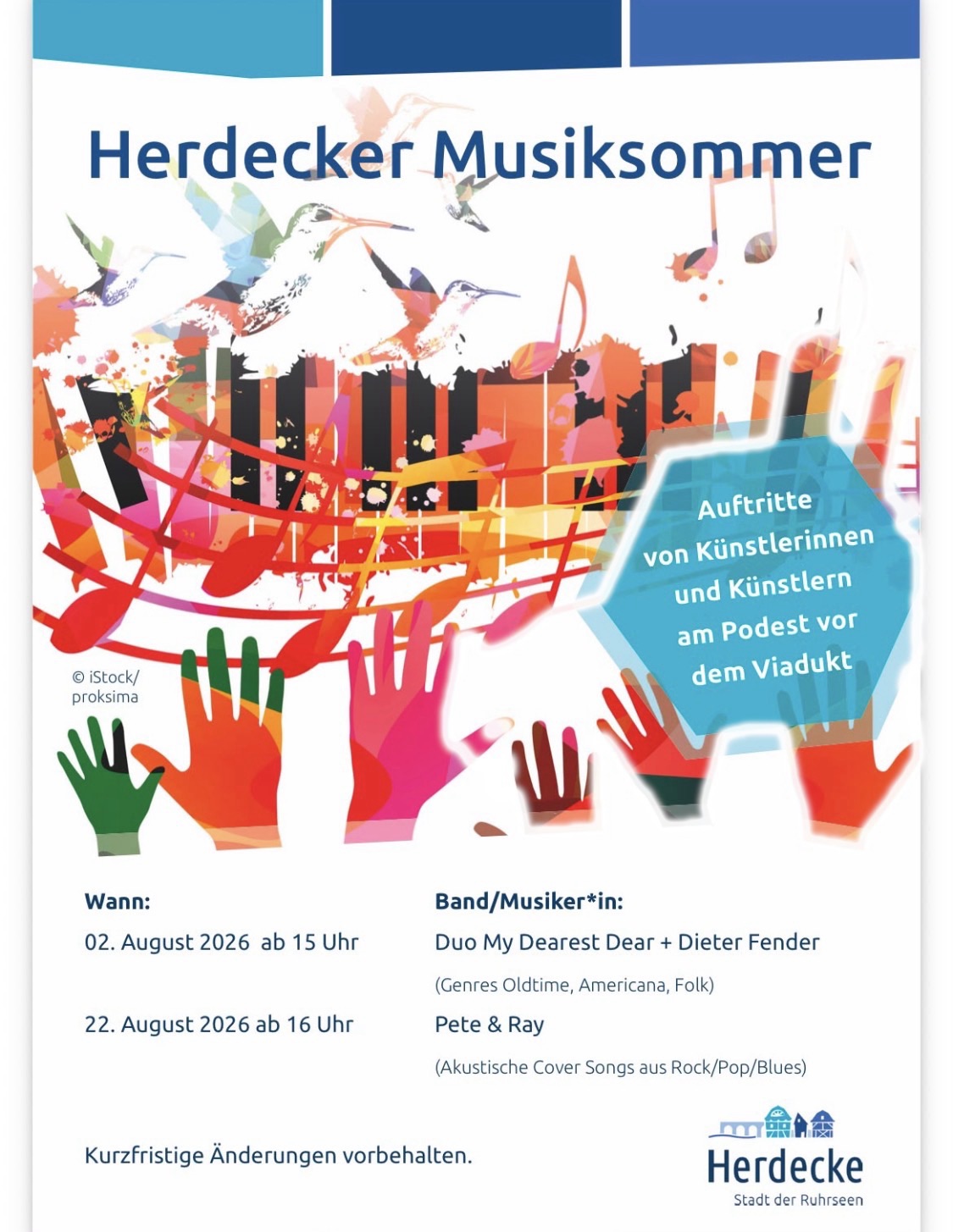 Geniale Location, Geniale Musiker …